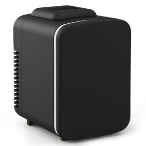 Simple Deluxe Portable Mini Fridge for Skincare & Beverages