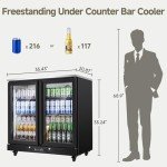 BODEGACOOLER 7.7 cu.ft Double Door Cooler