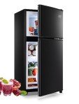 KRIB BLING 3.5 Cu.Ft Mini Fridge with Freezer