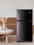 KRIB BLING 3.5 Cu.Ft Mini Fridge with Freezer