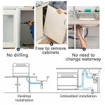 Compact Countertop Dishwasher with 8-Liter Tank