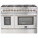 FORNO Galiano 48" Dual Fuel Range with Ovens
