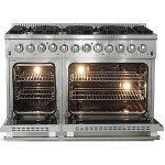 FORNO Galiano 48" Dual Fuel Range with Ovens