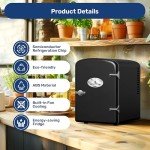 YSSOA 9-Can Portable Mini Fridge and Warmer