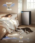 Upstreman 4.4 Cu.Ft Mini Fridge with Freezer