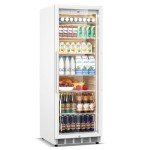 Tylza 13.8 Cu Ft Glass Door Beverage Refrigerator