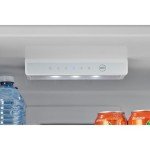Wine Red Retro Refrigerator with Bottom Freezer 24
