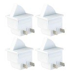 4-Pack Fridge Door Light Switches for Major Brands
