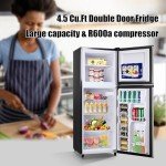 WANAI Retro 4.5 Cu.Ft. Compact Mini Refrigerator