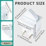 4-Pack Fridge Door Light Switches for Major Brands