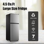 WANAI Retro 4.5 Cu.Ft. Compact Mini Refrigerator
