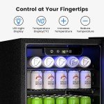 Feelfunn 2.6 Cu.Ft Beverage Cooler - 95 Can