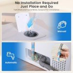 BLITZHOME Mini Dishwasher with 9 Programs and 360° Spray