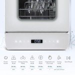 ELECWISH Portable Countertop Dishwasher with 10 Programs
