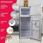 Frigidaire Retro 2-Door Apartment Refrigerator Freezer
