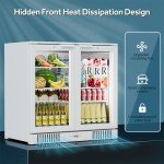 Tylza 7.2 Cu.Ft Double Door Back Bar Fridge