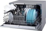 EdgeStar 6-Place Setting Countertop Dishwasher - Black