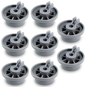 8-Pack Dishwasher Wheels for Bosch Lower Rack