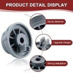 8-Pack Dishwasher Wheels for Bosch Lower Rack