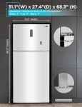 BLACK+DECKER 16.4 Cu. Ft. Top Freezer Refrigerator
