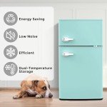Electactic 3.2 Cu.Ft Compact Mini Fridge with Freezer