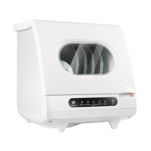 Compact Countertop Dishwasher with Built-in Water Tank