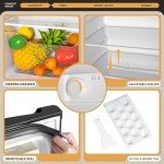 Manastin 4.5 Cu.Ft Mini Fridge with Freezer