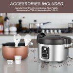 DAZITN 8.17Qt Commercial Rice Cooker & Warmer