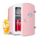 Mini Portable Fridge 4L - Cooler & Warmer, Pink