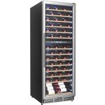 EUHOMY 24" Dual Zone Wine Cooler Refrigerator