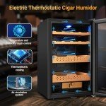 Velieta 70L Electric Humidor with Smart Controls