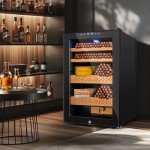 Velieta 70L Electric Humidor with Smart Controls