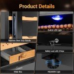 Velieta 70L Electric Humidor with Smart Controls