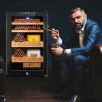 Velieta 70L Electric Humidor with Smart Controls