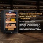 Velieta 70L Electric Humidor with Smart Controls