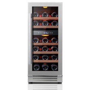 15-Inch Dual Zone Wine Cooler Refrigerator