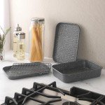 Oster Non-Stick 4-Piece Toaster Oven Bakerware Set
