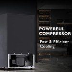 STAIGIS 24-Bottle Freestanding Wine Cooler Fridge
