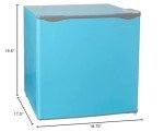 RCA 1.6 Cu Ft Compact Mini Fridge - Blue