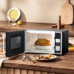 SMETA 700W Compact Countertop Microwave Oven