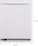 Kenmore 24" Stainless Steel Built-In Dishwasher