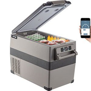 VEVOR 12V Portable Refrigerator, 48 Quart Freezer