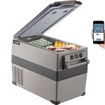 VEVOR 12V Portable Refrigerator, 48 Quart Freezer