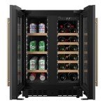 KoolMore 24" French Door Under-Counter Cooler