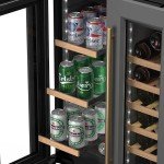KoolMore 24" French Door Under-Counter Cooler