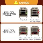 MAXTBEE 2 Pack Heavy Duty Non-Stick Oven Liners