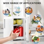 Electactic Portable Mini Fridge for Skincare & Beverages