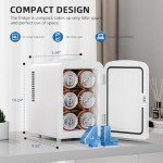 Electactic Portable Mini Fridge for Skincare & Beverages