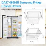 Samsung Refrigerator Crisper Drawer Replacement Bin