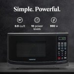 Farberware 900W Countertop Microwave Oven - Retro Style